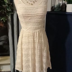 Cream dress